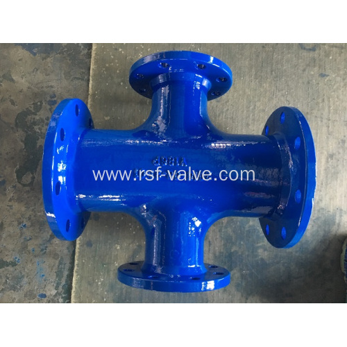 Ductile Iron all flanged cross